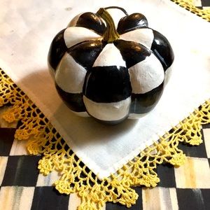 SALE!!🎃Small solid foam custom hand painted pumpkin 🎃/sealed